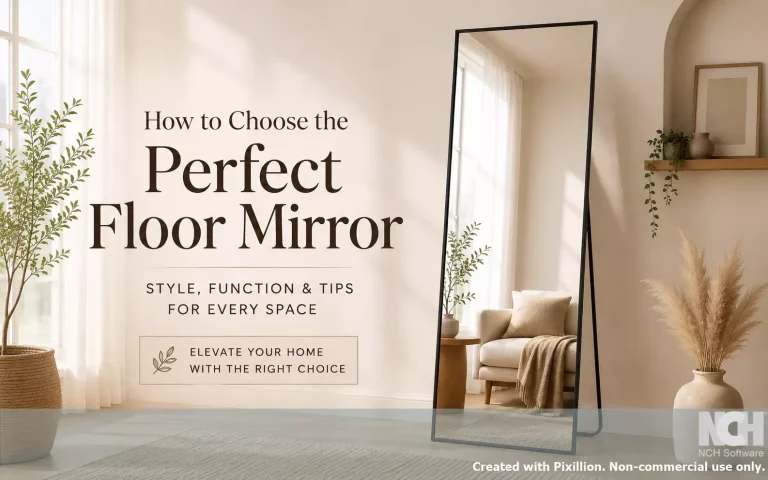 11 Full-Length Mirror Decor Ideas for Small Rooms (Cozy & Aesthetic)