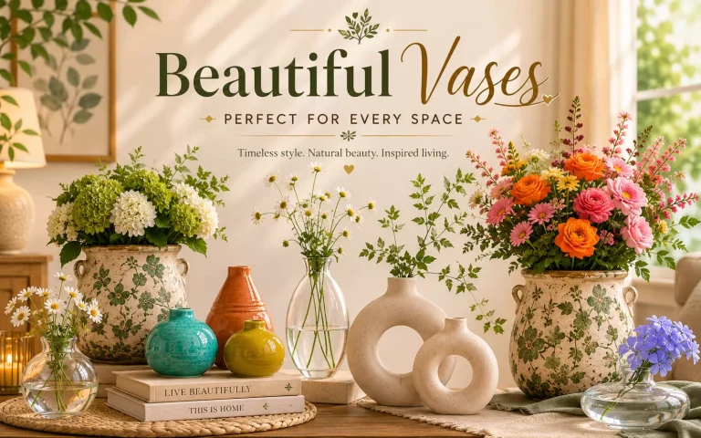 22 Small Side Table Vase Decor Ideas for Cozy and Compact Spaces 